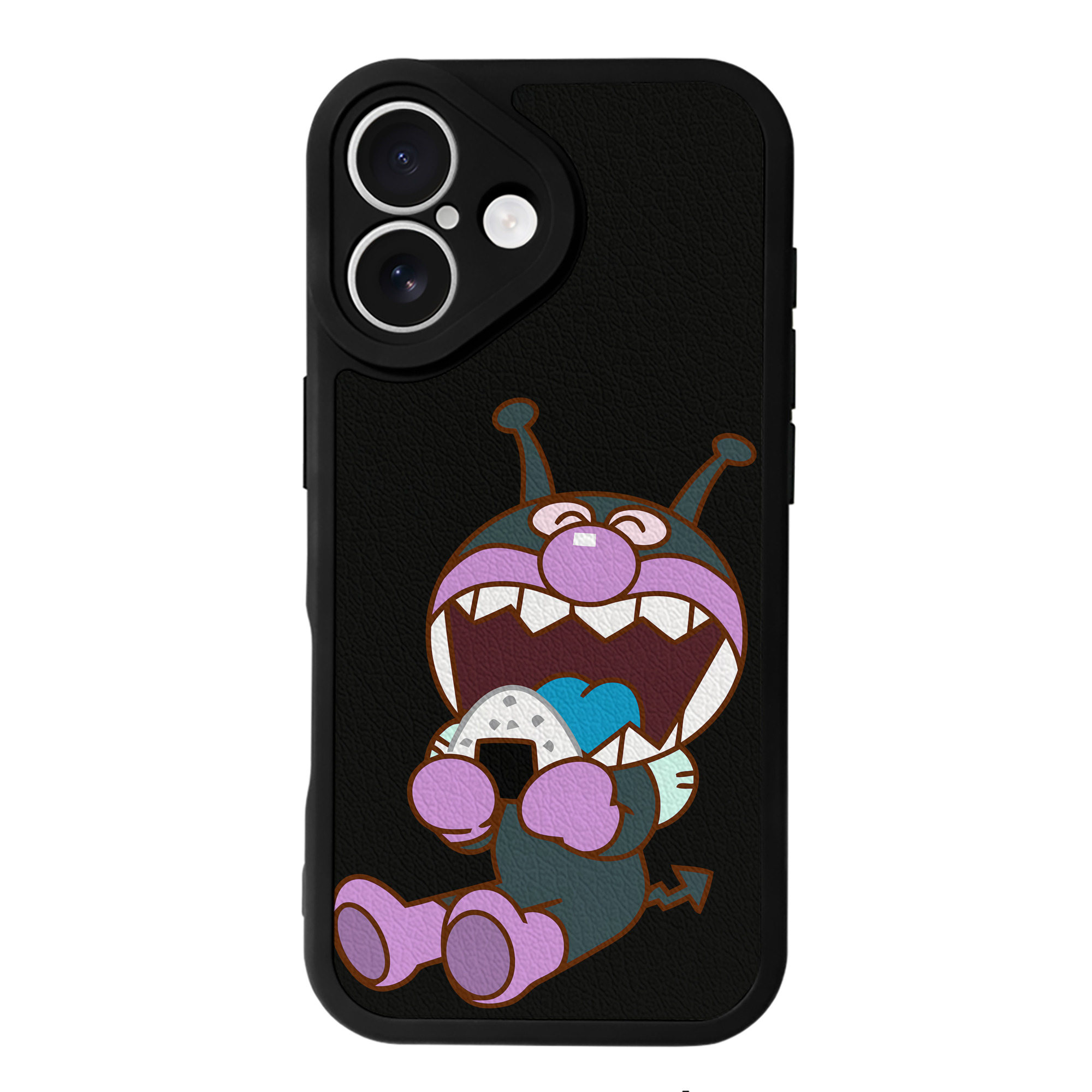 （画像用） アンパンマン Anpanman 【iPhone 16シリーズ対応】シリコンスマホケース（レザー調） 材質：シリコン
